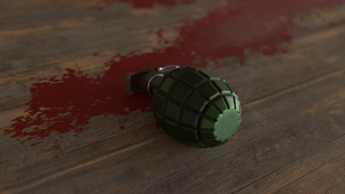 nice looking disfuctional grenade preview image